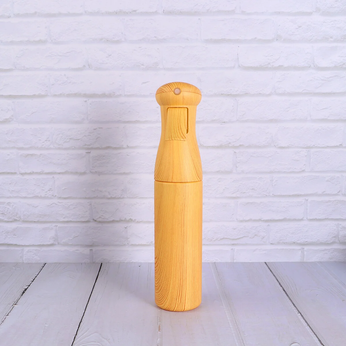 

1PC Simulation Wood Grain Sprayer Empty Foam Soaps Sprayer Refillable Bottles for Home Travel 250ml Color 1