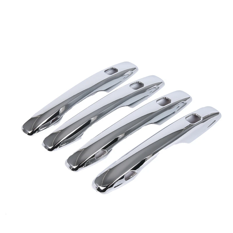 

Для Volvo XC60 XC90 S90 V90 2018 2019 2020 2021 2022 2023 хромированная крышка дверной ручки автомобиля, наклейка, Стайлинг, автоаксессуары