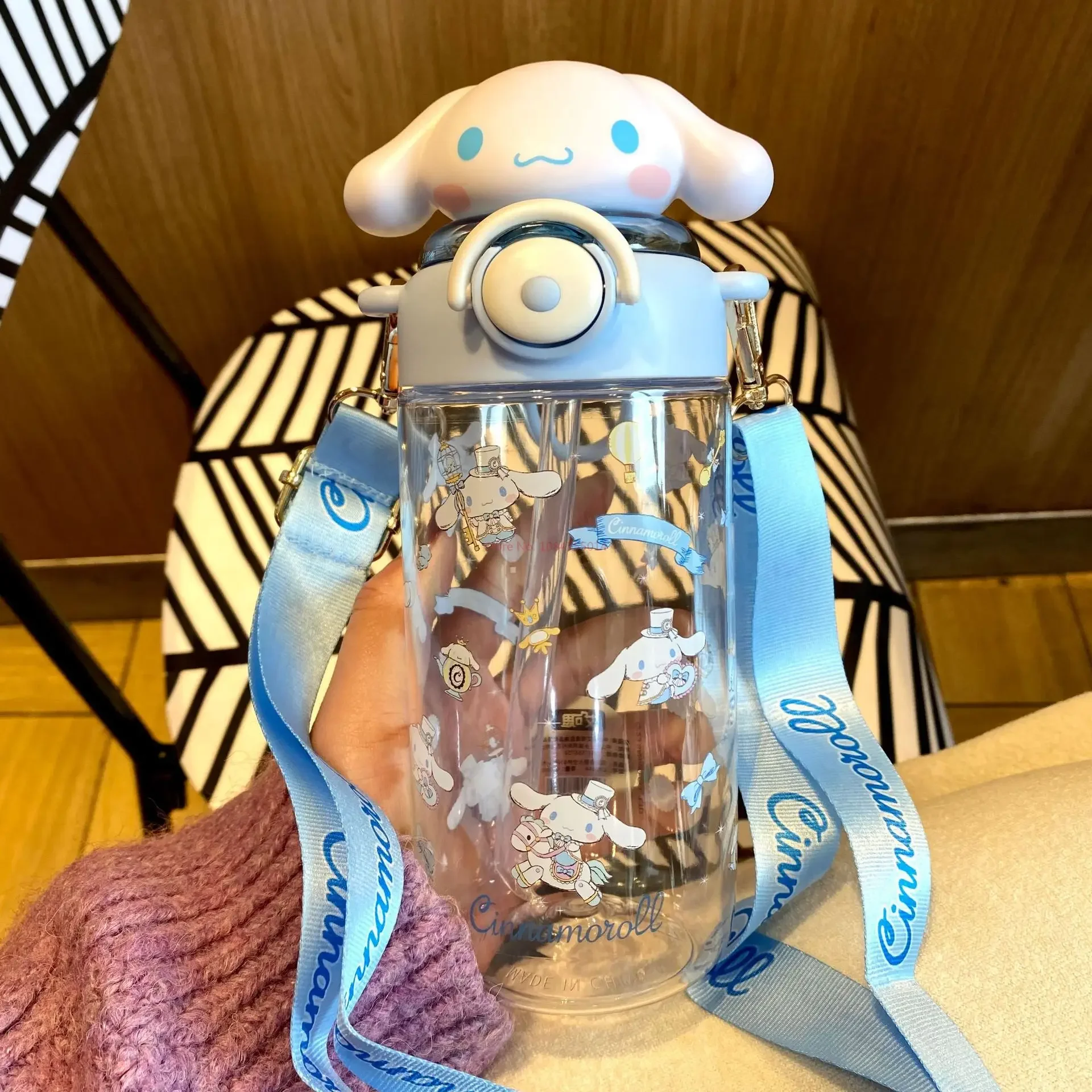 Пластиковый чайник Sanrio Melody Kuromi Hello Kitty 650 мл