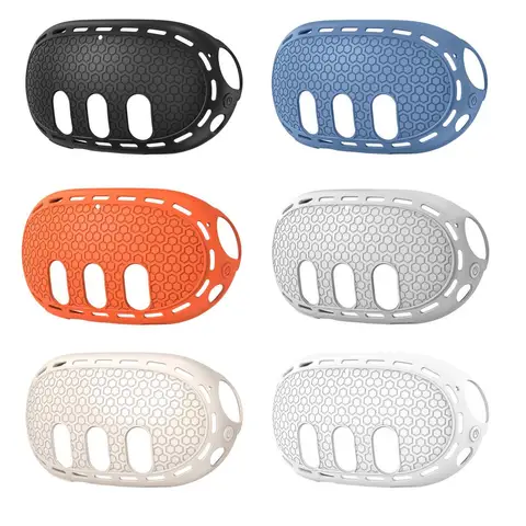 Силиконовый защитный чехол VR, устойчивый к царапинам защитный чехол для гарнитуры VR, простая установка, защитный чехол для Meta Quest 3