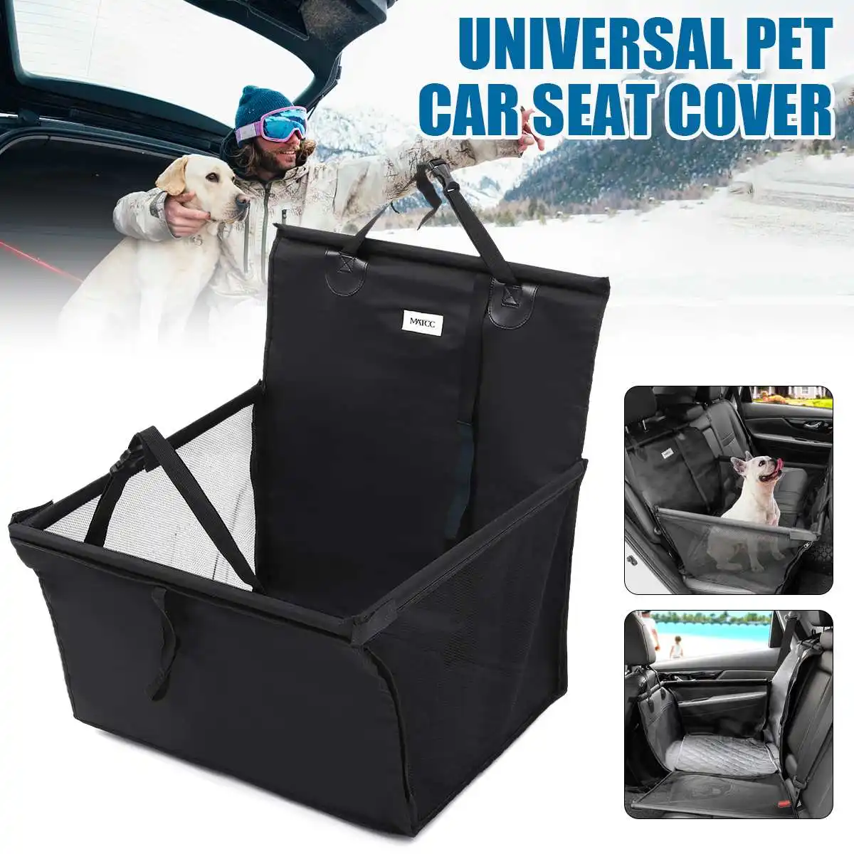 

Переноска для домашних питомцев, Складной Водонепроницаемый Гамак на сиденье автомобиля, сумка для переноски домика, кота, щенка