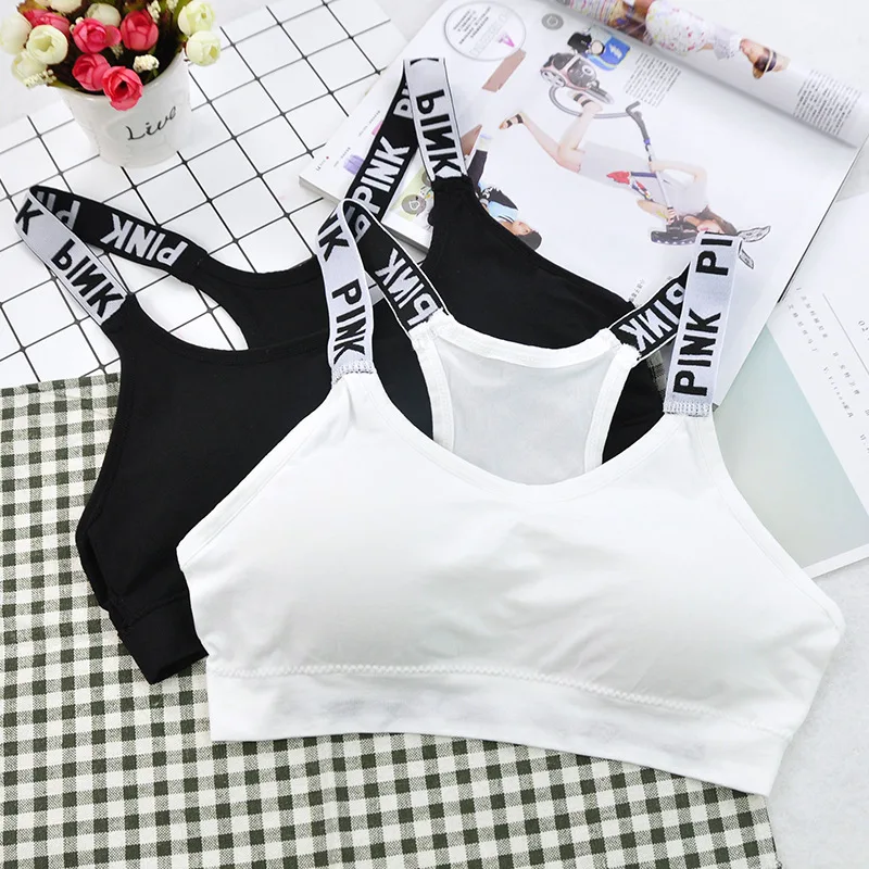 

Women's Sports Bra Push Up Fitness Bra Yoga Bra Sport Underwear Running Gym Fitness Tube Tops Letters Seamless Underwear