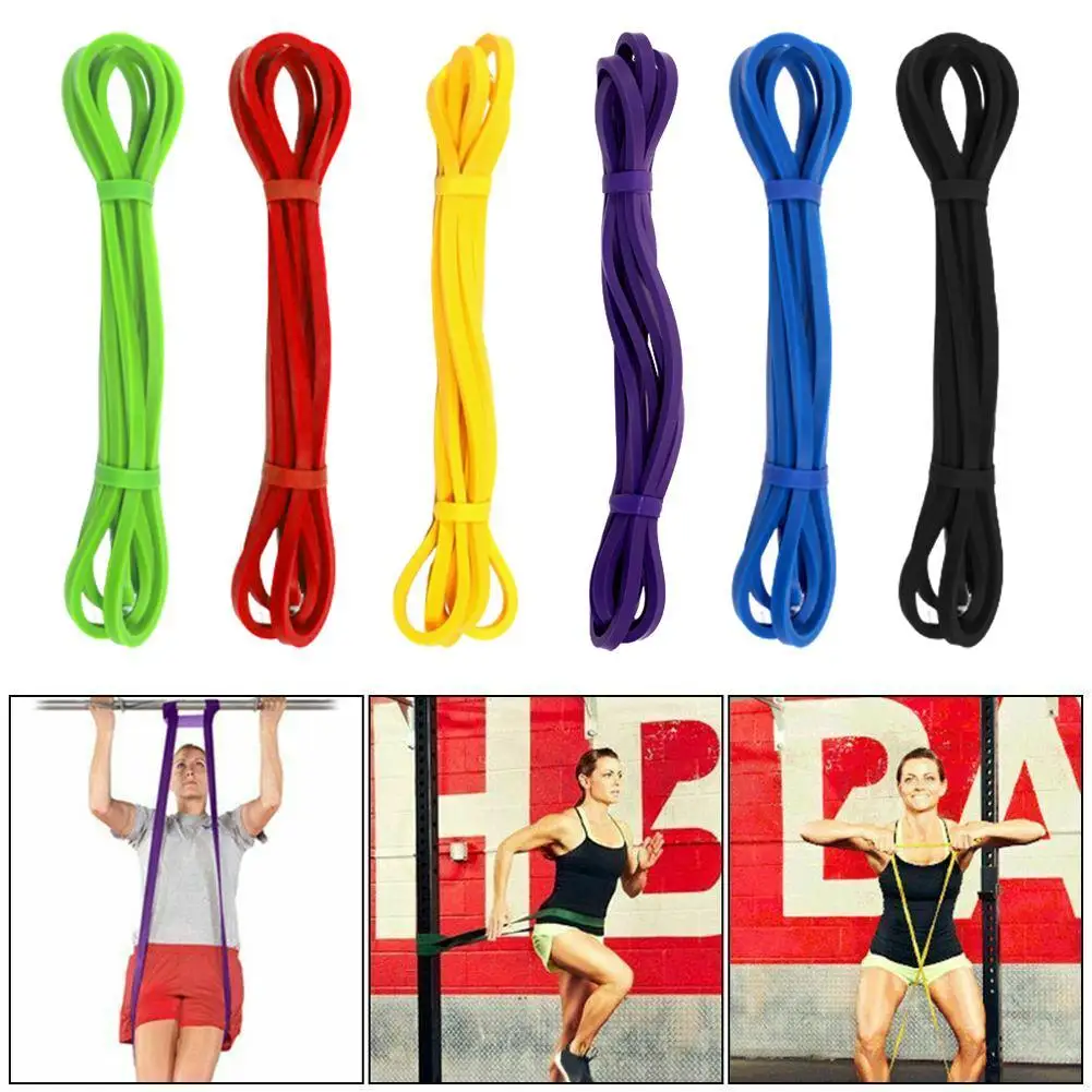 

Unisex Exercise Fitness Resistance Expander Elastic Equipment Sport Rubber Bands Yoga Rubber Athletic Sports Loop Pull Bands