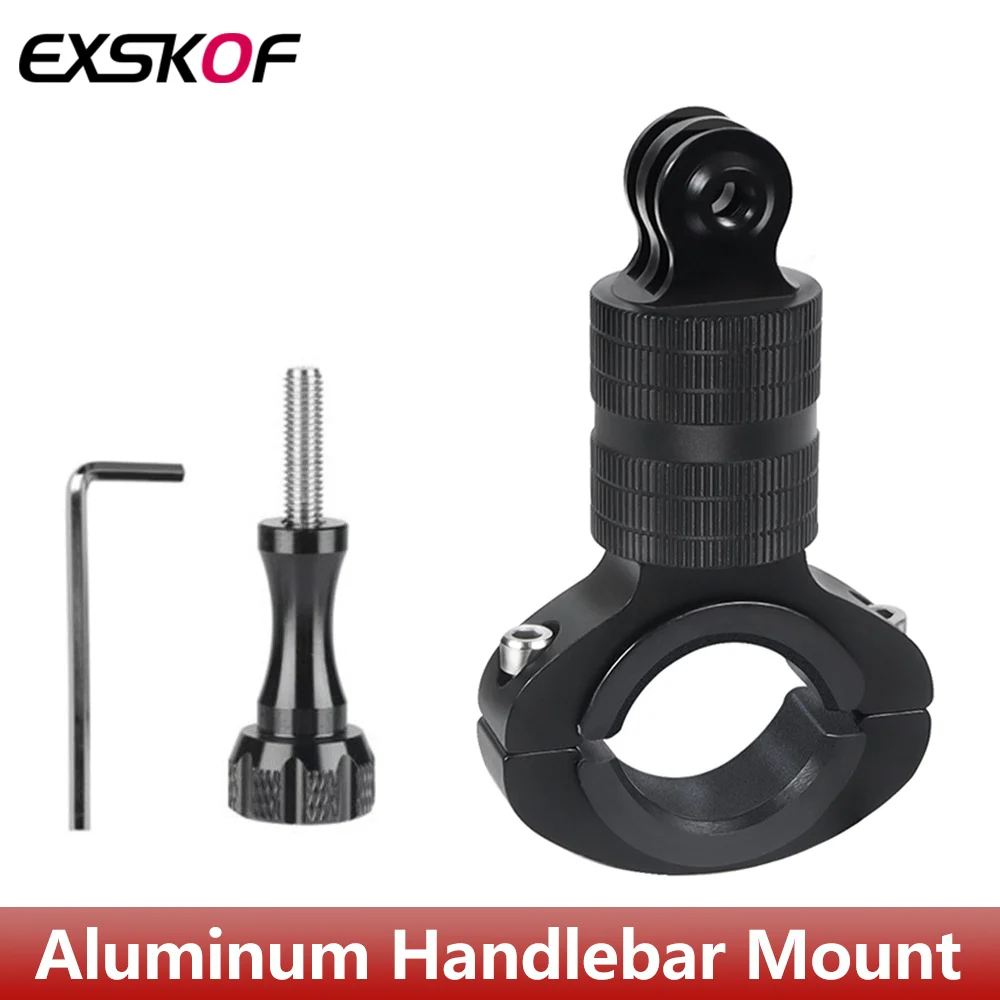 Алюминиевое крепление на руль велосипеда для GoPro Hero 12 11 10 9 8 7 6 5 4 Insta360 X2 X3 DJI Osmo