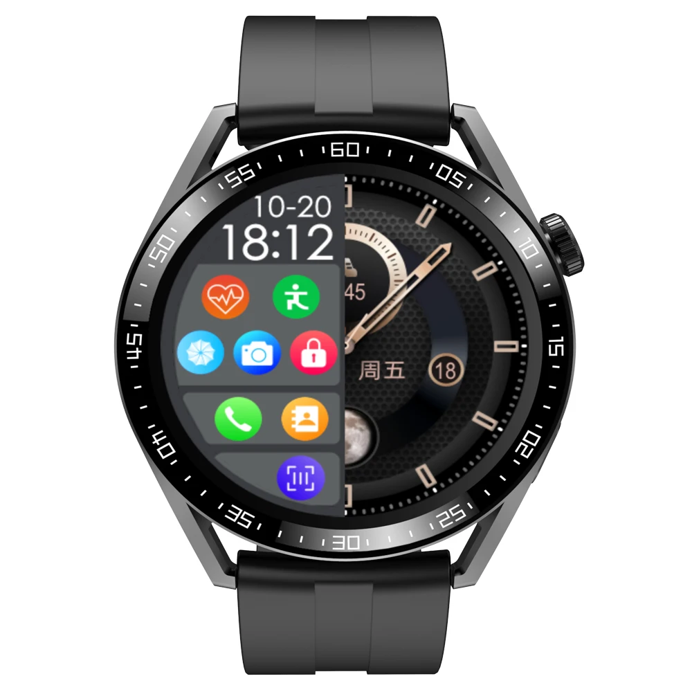 

2022 New Smart Watch Men Bluetooth Call Full Touch Sport Fitness Watches Waterproof Heart Rate Steel Band Smartwatch Android iOS