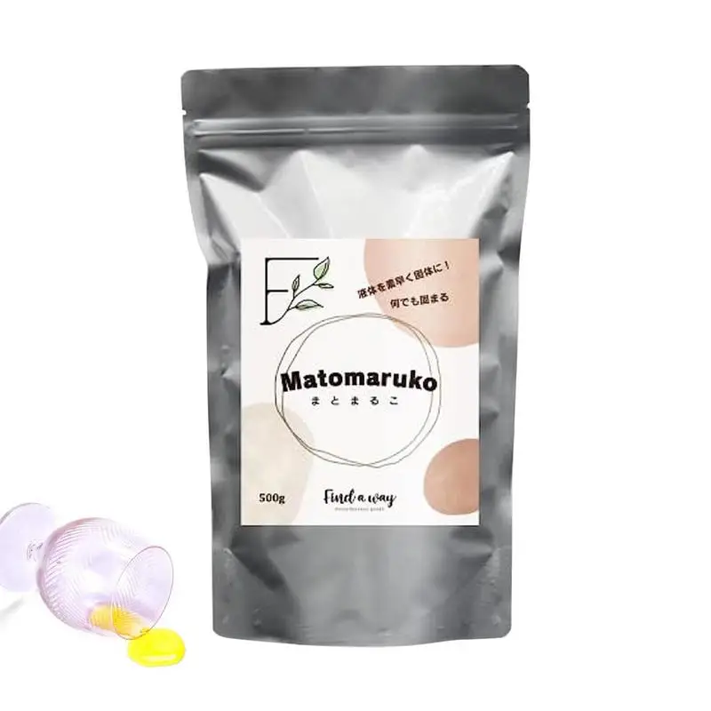 

Super Absorbent Polymer 500g Highly Absorbent Resin Polymer Liquid Trash Coagulant For Simple Toilets Kitchen Outdoor Disaster