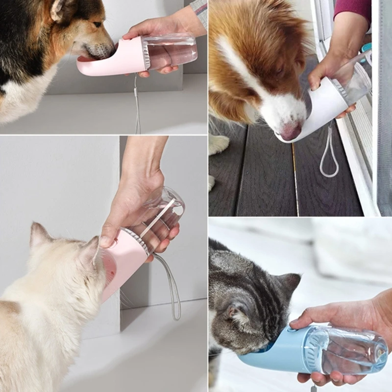 

Портативная бутылка для воды для маленьких и больших собак, миска для прогулок на открытом воздухе, бутылка для воды для домашних животных, миска для питья для кошек, товары для собак, Y5GB