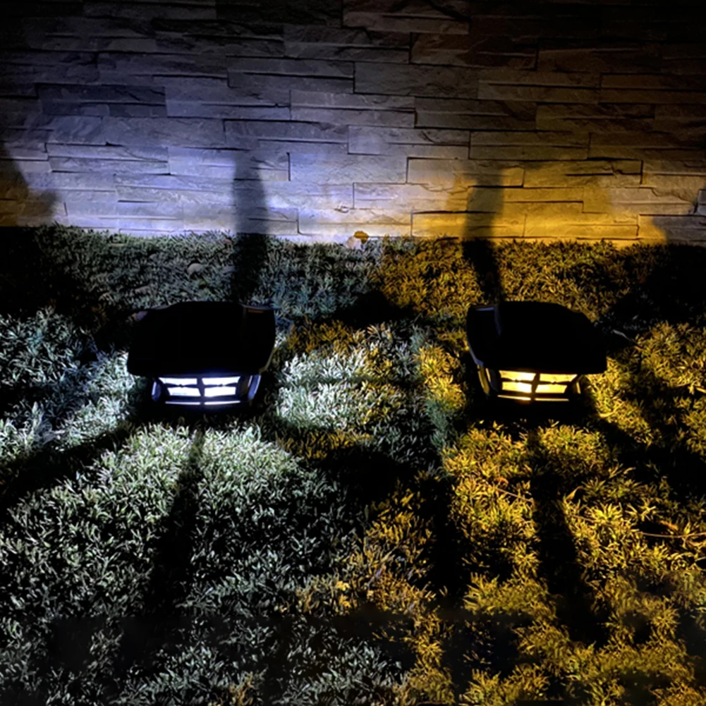 Светодиодная Водонепроницаемая уличная лампа на солнечной батарее ночной