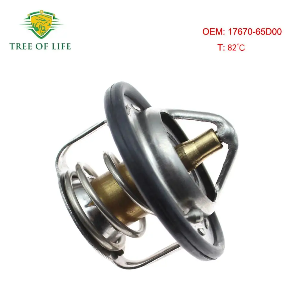 

1767065D00 Coolant Thermostat For Suzuki Jimny Grand Vitara SX4 WagonR 17670-77E00 17670-65D00 17670-66D00 High Quality