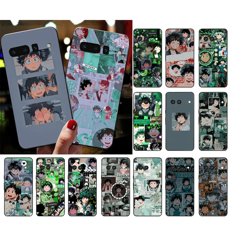 

Phone Case for Google Pixel 7 Pro 7 6A 6 Pro 5A 4A 3A Pixel 4 XL Pixel 5 6 4 3 XL 3A XL 2 XL Midoriya izuku My Hero Academia