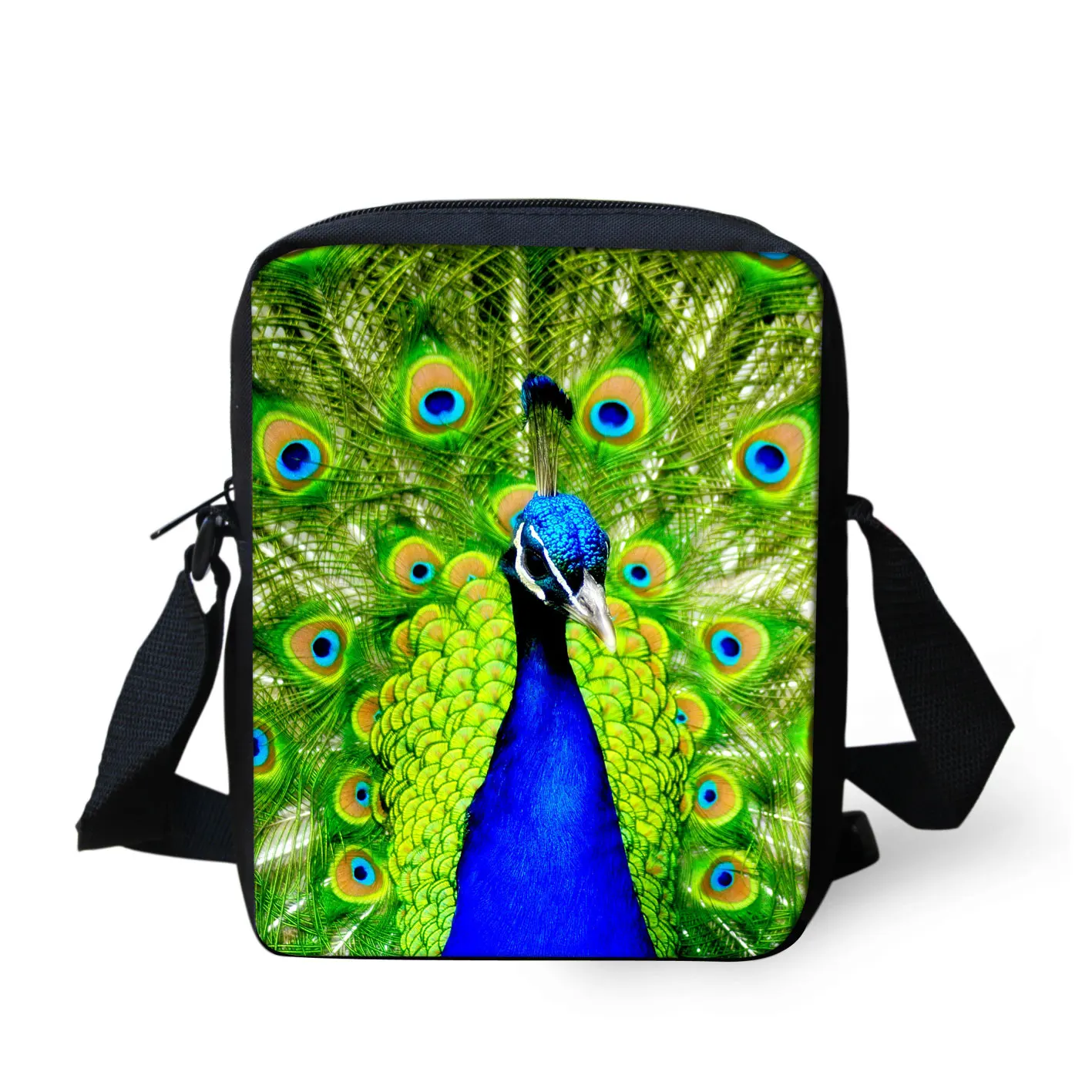 ADVOCATOR Peacock Pattern Crossbody Bags Kids Children Messenger Bags Girls Designer Bags Luxury Free Shipping