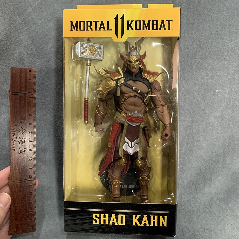 

Anime Figurine 7inch Pvc Original Mcfarland Scorpion Zero Kabal Mortal Kombat Action Figure Collect Model Children'S Toy Gift