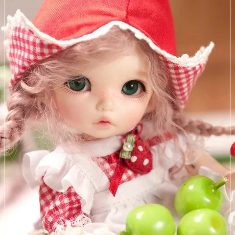 Poupée bjd pukifee ante 1/8 mignon résine de mode naturel pose toys for girls jouet girl mini bébé poupées articulées FL