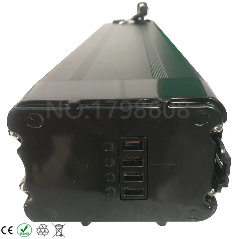 Литиевый аккумулятор для электровелосипеда серебристый Аккумулятор 36 В 20 А · ч 25