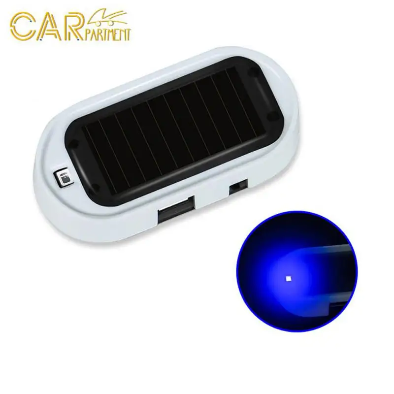 

Wireless Solar Simulation Anti-theft Warning Light Flashing Imitation Solar Auto Charging Stable Solar Powered Led Solar Powered