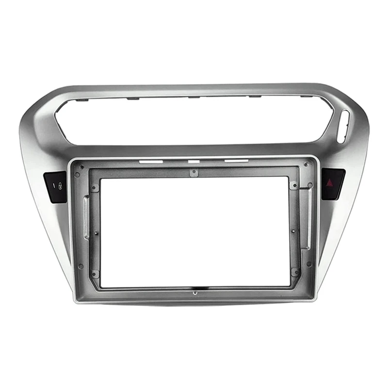 2 Din 9-дюймовый автомобильный радиоприемник установка DVD GPS Mp5 пластиковая рамка