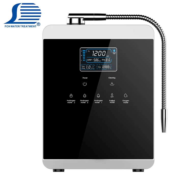 

High hydrogen concentration acrylic water SPE electrolysis technology hydrogen generator rich water purifier