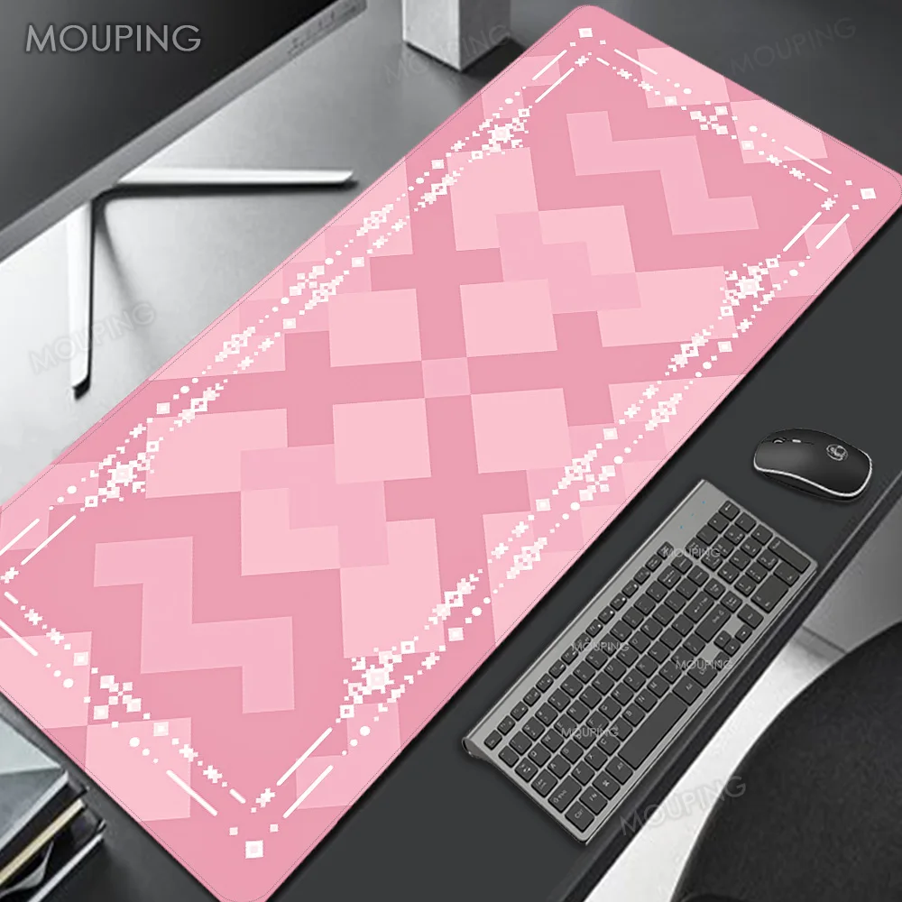 

Large Mouse Pad Minimalist DeskMat Purple Pink Mausepad Aesthetic Mousepad Company Mechanical Keyboard Office Carpet 90x40 80x30