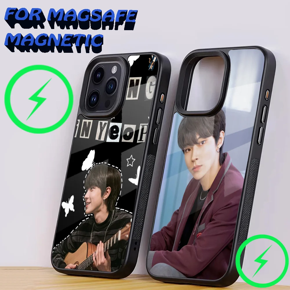 Hwang In Yeop Phone Case For iPhone 16 15 14 13 12 11 Plus Pro Max Mini Magsafe Magnetic Wireless Charging