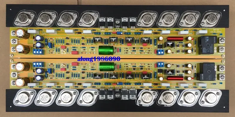 

GZLOZONE One Pair Assembeld 80W+80W Class A Power Amp Board Bare On KRELL KSA-100 L12-44