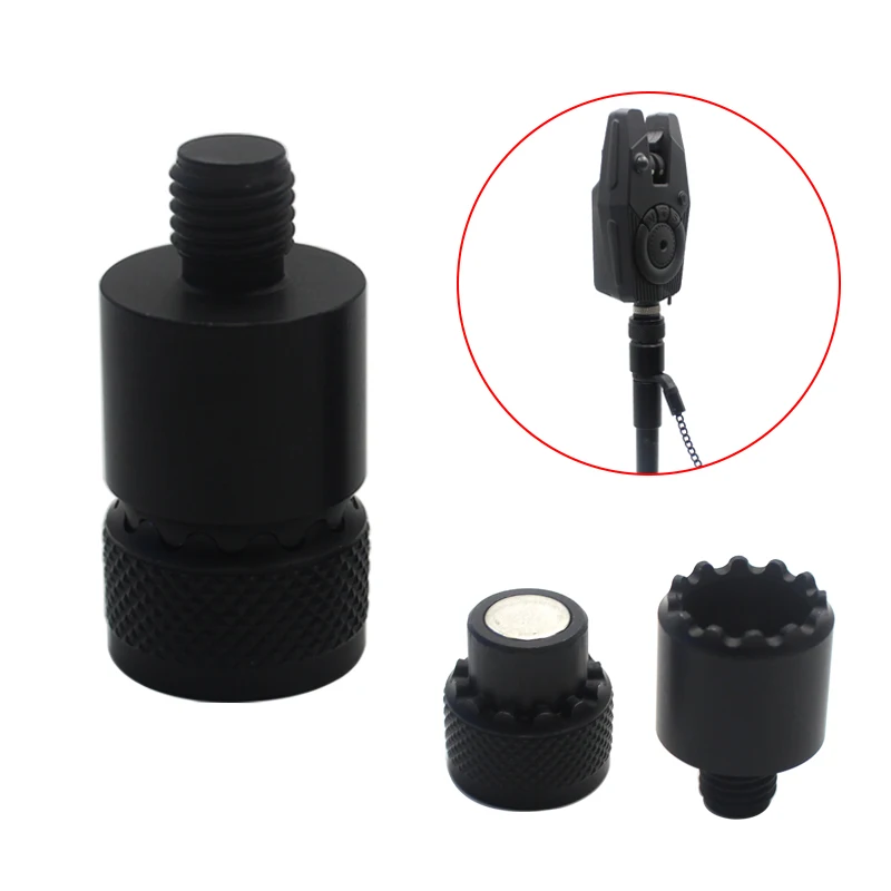 

4pcs Carp Fishing Accessories Tools Alarm Magnetic Connector Quick Change Connector M3/8Aluminium Easy To Install Tackle