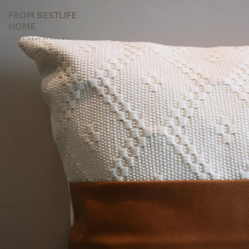 Современный полиуретановый декоративный чехол для дивана подушки кровати