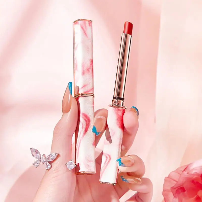 

Moisturizing Lasting Colored Lipstick Pen Soft Mist Lip Gloss 5pcs Set Long Pink Tube Lipstick Velvet Matte Lipstick Cosmetics