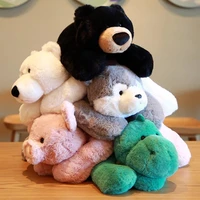 papa bear plush rei polar bear doll cute husky children soothe plush piggy plushie dinosaur stuffed toys childrens day gift