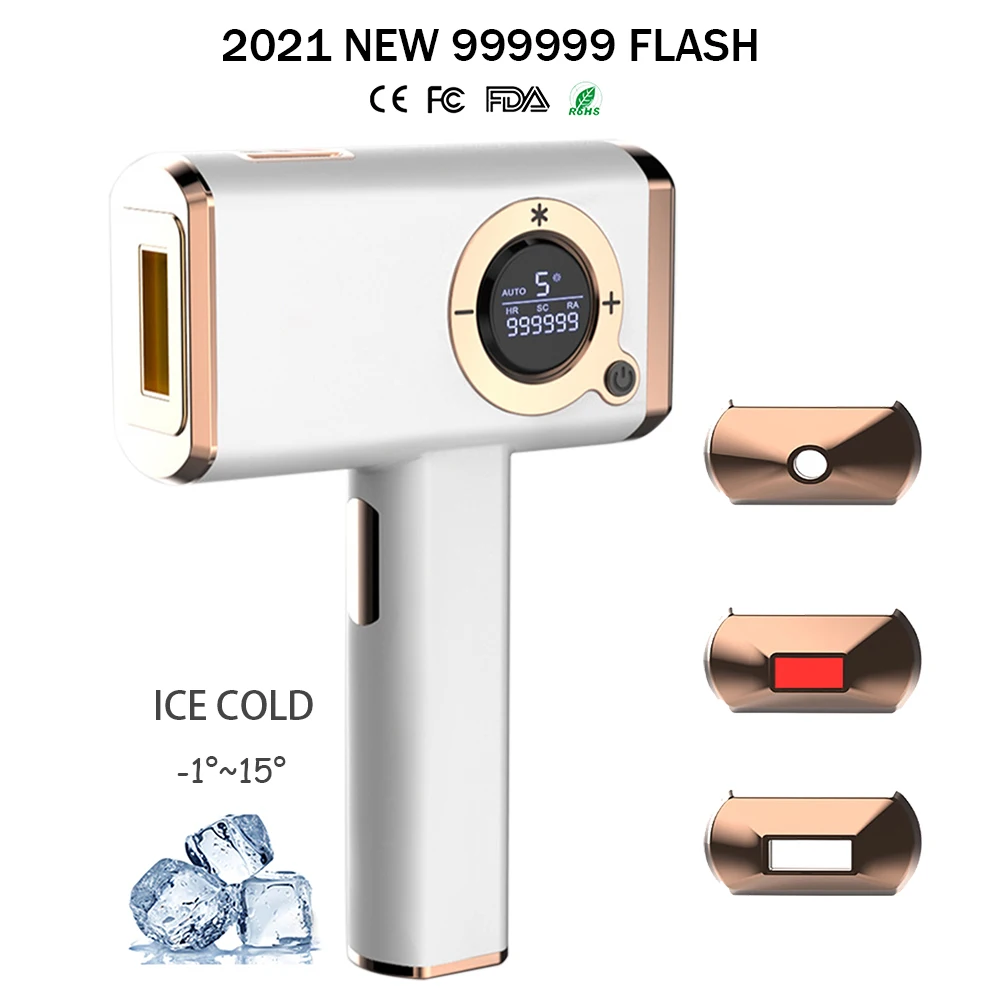 

Women's Laser Hair Removal Cold IPL Painless Hair Removal 999999 Flash Multifunctional Hair Removal Without Stimulation