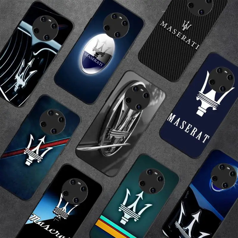 

M-Maserati logo Phone Case For Huawei Y5 Y62019 Y52018 Y92019 funda case for 9prime2019