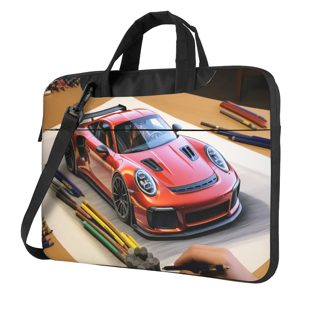 Art Colored Cartoon Waterproof For Macbook Air Pro Lenovo Case 13 14 15 15.6 Fashion Pouch