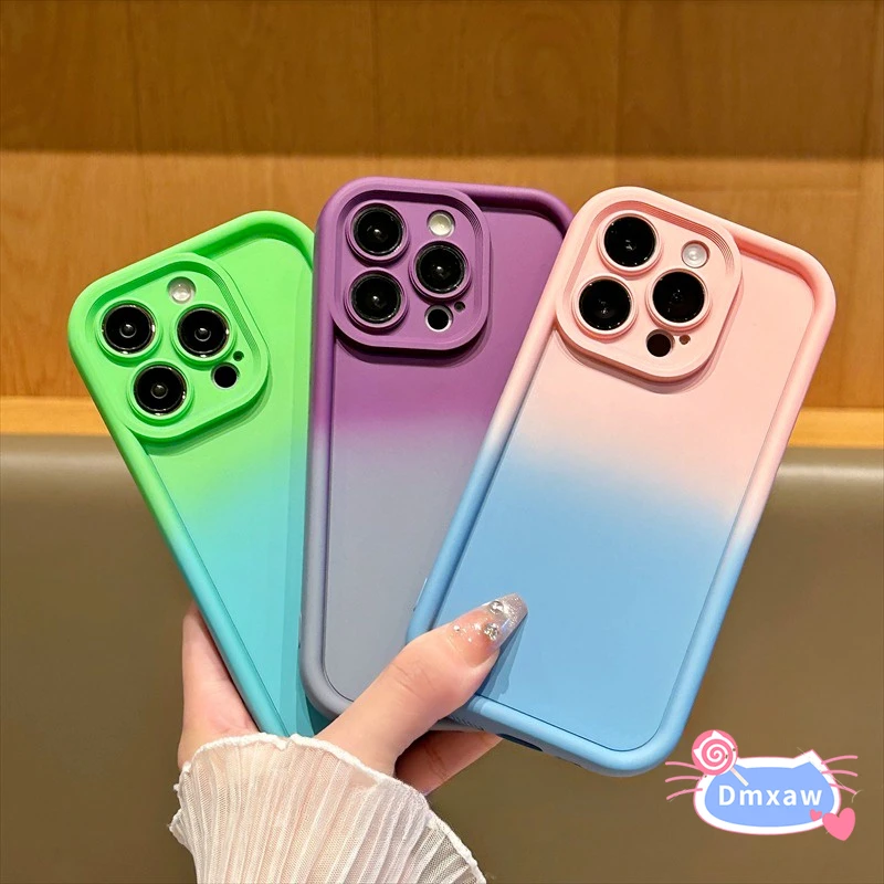 Градиентный двухцветный корпус для OPPO A77 A57 A55 A54 A77S A95 4G A94 A74 A31 A57E A57S A8