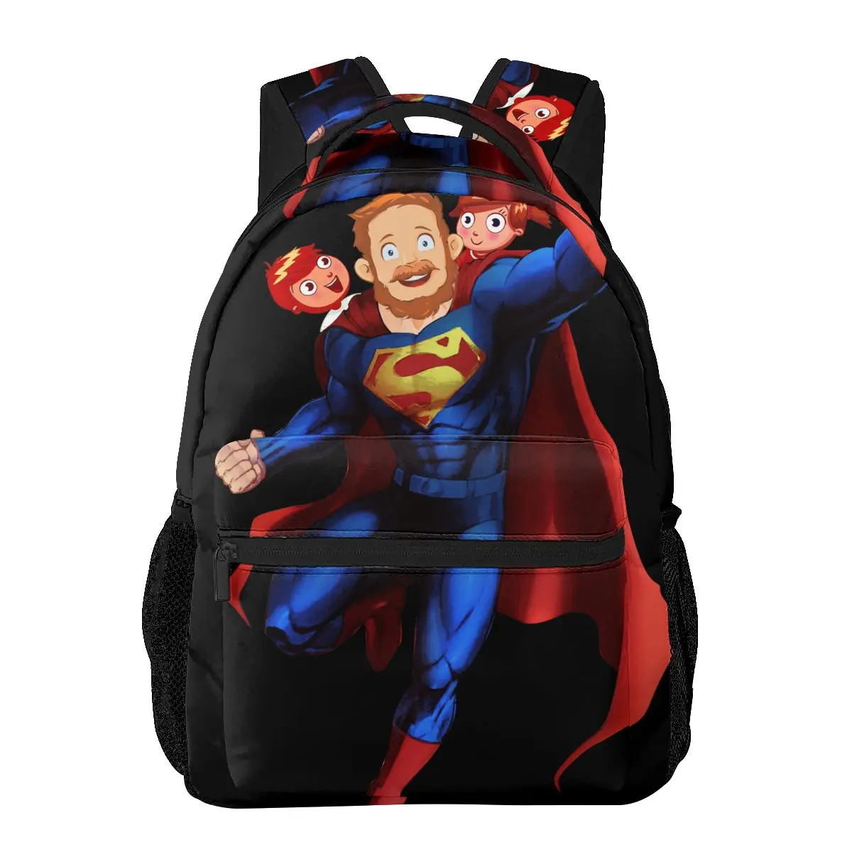 

Aesthetic Backpack Backpack Teenager Girls School Book Bag Large Capacity Travel Bag Super Dad