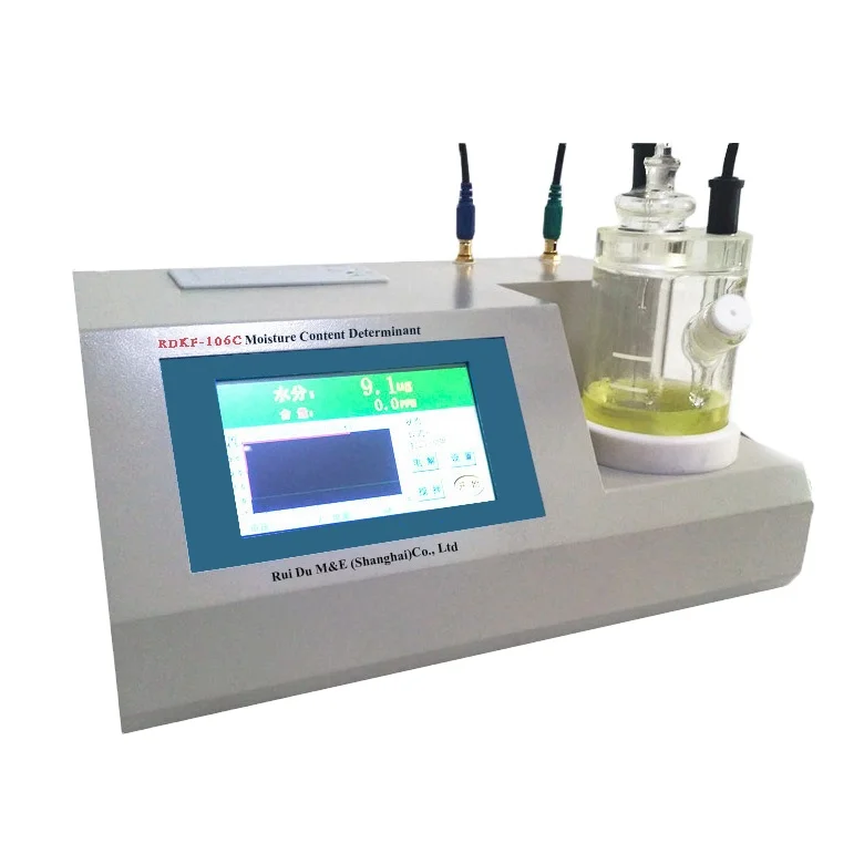 

Karl Fishcher oil water content tester transformer oil moisture meter automatic karl fischer titration apparatus
