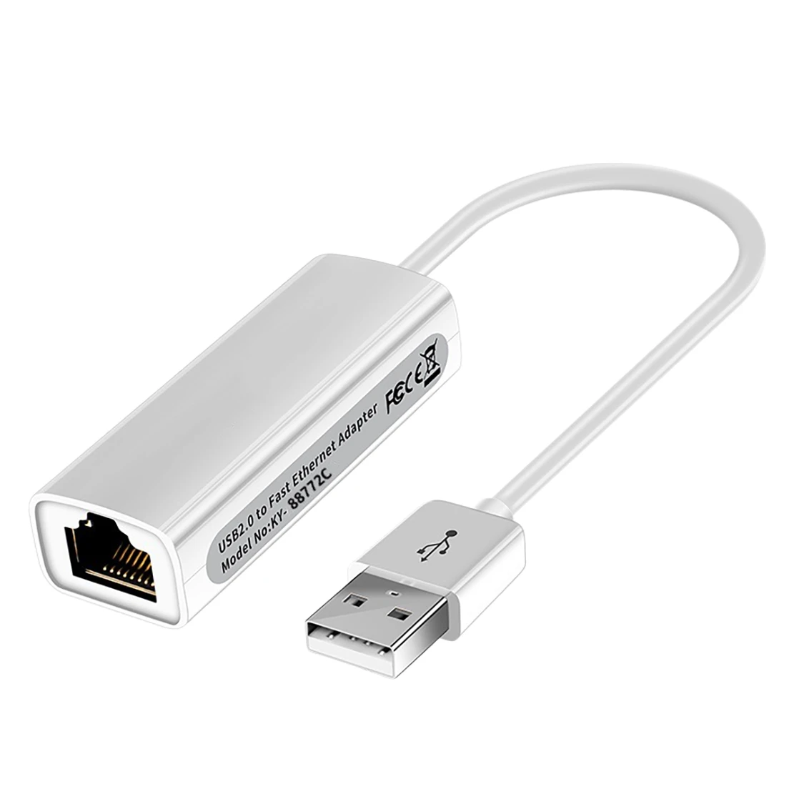 Кабель-адаптер USB2.0 20 см AX88772C Ethernet LAN для Win95 OSR2/98/98Se/ME/2000/XP/NT3.5