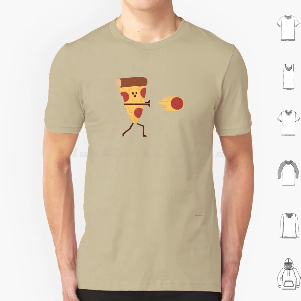 Футболка Мужская/Женская/Детская 6xl с принтом пиццы