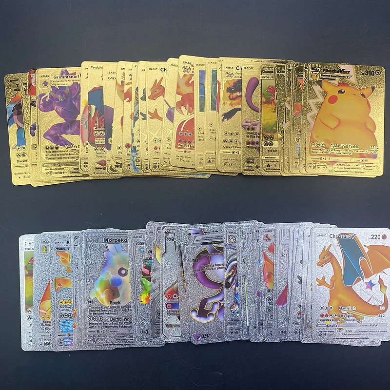 Коллекционные игральные карты Pokemon, 18 шт | AliExpress