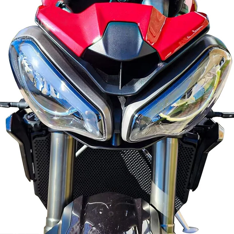 Мотоциклетная решетка радиатора защитная крышка для TRIUMPH Street Triple 765S 765R 765RS 2023 2024
