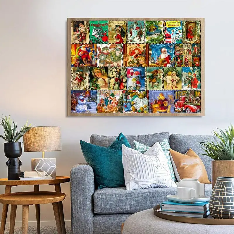 Рождественский адвент-календарь-головоломка календарь обратного отсчета на 2024