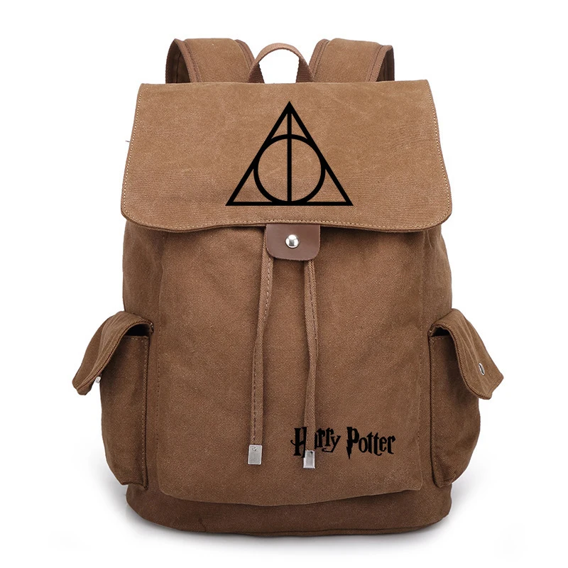

Hogwarts Badge School Bags Anime Harry Potter School Backpacks for College Students Laptop Bags Large Capacity Travel Bags Gifts