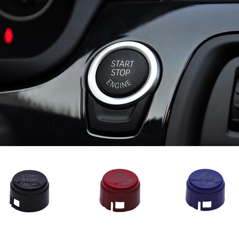 

Car Engine START Button Replace Cover STOP Switch Accessories Key Decor For BMW 3 5 7 Series F20 F22 F30 F32 F01 F02 F10 F12