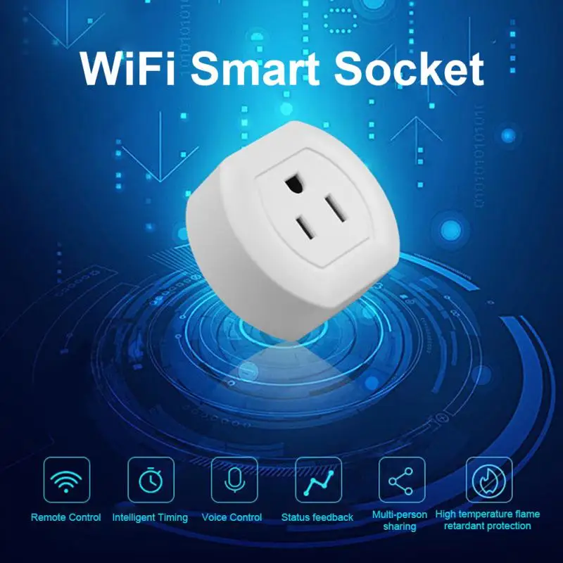 

Беспроводная смарт-розетка с Wi-Fi и таймером