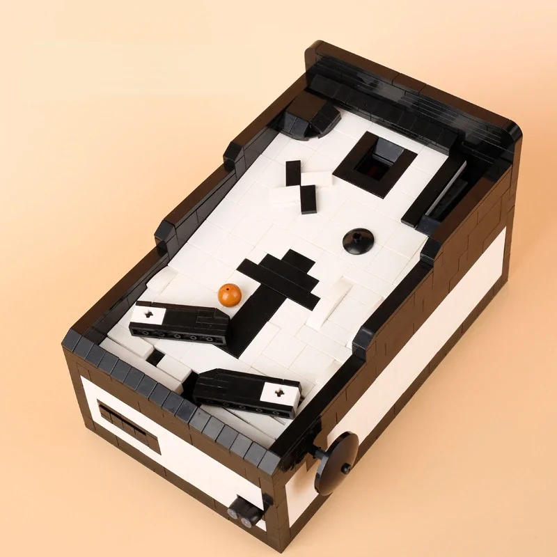 

Moc City Life Pinball Machine Ejection Shooting Gifts for Boys Children Scene Accessories Building Blocks Children's Bricks Toys