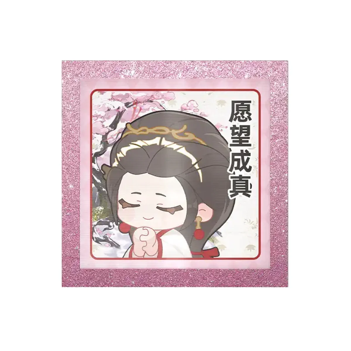 Официальные аниме-иклы Fortune Da Meng Gui Li Zhao Yuanzhou Hou Minghao Wen Xiao Duling Cosplay Mini Shikishi Act Paper