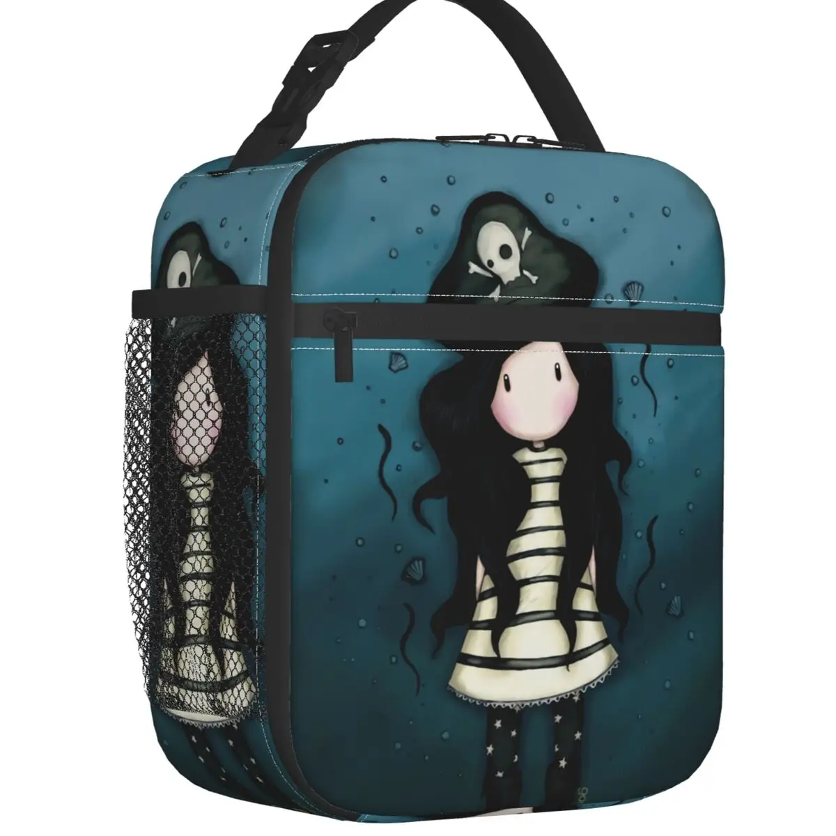 

Custom Coque Art Cartoon Santoro Gorjuss Lunch Bag Men Women Warm Cooler Insulated Lunch Box for Children School
