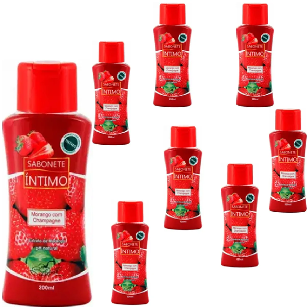 

Sabonete Intimo Tradicional MORANGO BelKit 200ml Kit 40 Unid