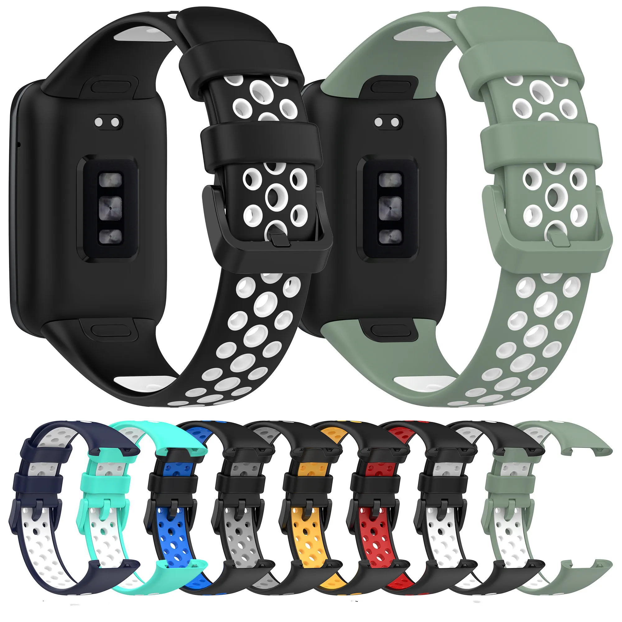 

Soft Silicone Bracelet Correa Band for Xiaomi Band 7pro 45mm Rubber Strap For Xiaomi Band Series 7Pro 45MM Watch Accessories