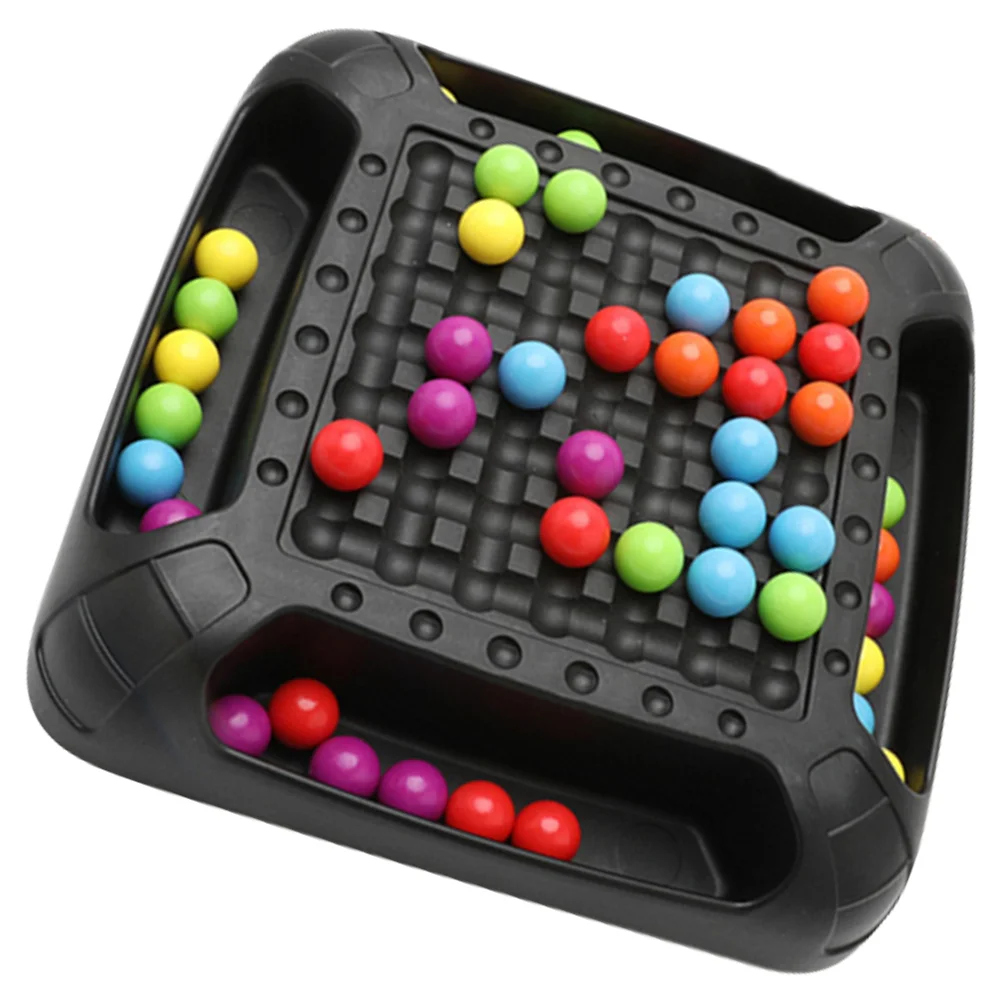 

1 Set Elimination Beads Board Beads Game Chess Bead Board Game for Kids Children Boys