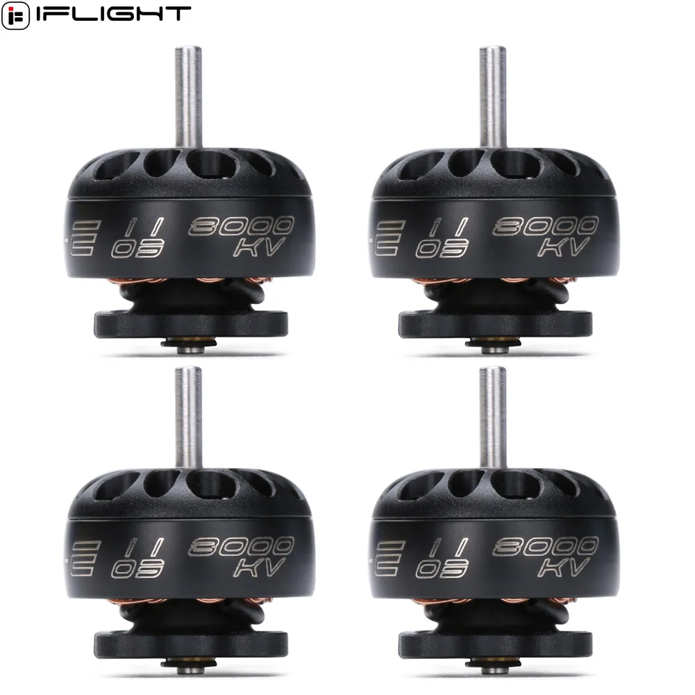 

1 / 2 / 4PCS IFlight XING-E 1103 8000KV 2-3S Brushless Motor 100mm Cable for RC FPV Freestyle Alpha A75 Drones DIY Parts