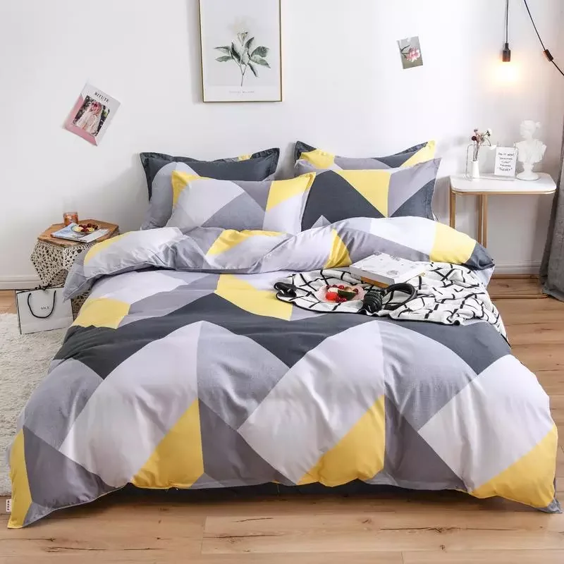 

NEW 2020 New Product 1pc 100%Polyester Pastoral Style Flowers Colorful Printed Duvet Cover (pillowcases need order)